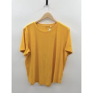 DSG Dicks Sporting Goods Womens XL Movement Short Sleeve T-Shirt in Yellow 2624